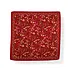 M&K Collection Scarve Square Meadow Floral red