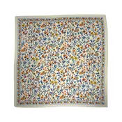 M&K Collection Scarve Square Meadow Floral cream
