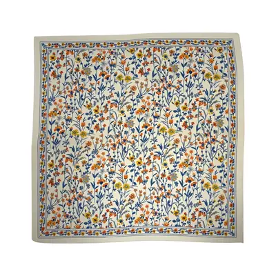 M&K Collection Schal Square Meadow Floral cream