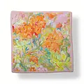 M&K Collection Schal Square Watercolour pink