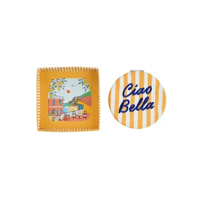 CGB Giftware Taschenspiegel Ciao Bella