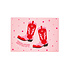 Sass & Belle Taschenspiegel in Display Cowboy Boots