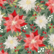 Paperproducts Design Paper Napkins Merry Poinsettia