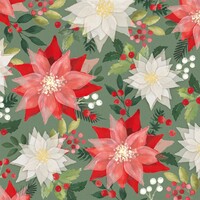 Paperproducts Design Papierservietten Merry Poinsettia