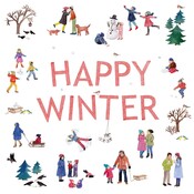 Paperproducts Design Papierservietten Happy Winter