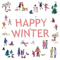 Paperproducts Design Paper Napkins Happy Winter