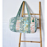 Powell Craft Canvas Duffle Bag Floral green