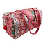 Canvas Duffle Bag Floral red