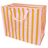 Rex London Riesentasche Pink With Orange Stripe