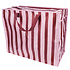 Rex London Jumbo bag Pink With Brown Stripe
