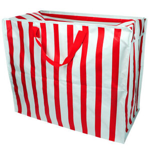 Rex London Riesentasche Blue With Red Stripe
