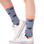 Socks Bamboo Little Sausage Dogs blue