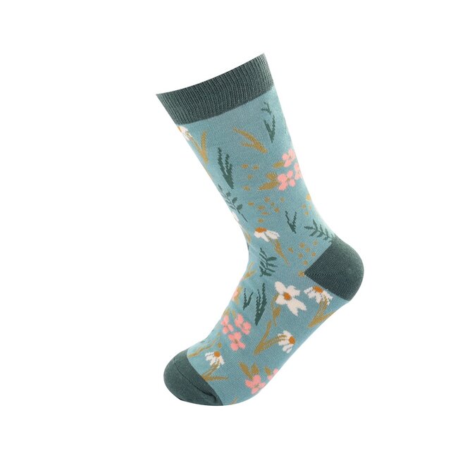 Socken Bamboo Meadow duck egg