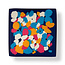 Schal Square Floral Brushstroke navy