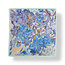 Schal Square Watercolour blue