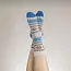 Socken Wollmix Scandi fawn/blue