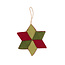 Felt Christmas Hanger Ster English Christmas Patchwork
