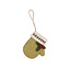 Felt Christmas Hanger Wantje Holly Berry lichtgroen
