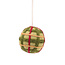 Felt Christmas Hanger Bal Ruit lichtgroen