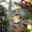 Sjaal met Verhaal Filz Weihnachtshänger Bal Englisch Christmas Gans