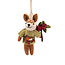 Felt Christmas Hanger Hert Englisch Christmas lichtgroen