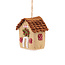 Felt Christmas Hanger Huisje English Christmas beige