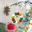 Sjaal met Verhaal Felt Christmas Hanger Krans Jolly Christmas small
