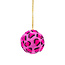 Filz Weihnachtshänger Bal Panter roze