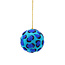 Felt Christmas Hanger Bal Panter turquoise