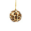 Felt Christmas Hanger Bal Panter beige