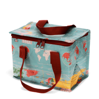 Rex London Lunch-Tasche World Map