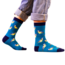 Socks Bamboo Bluetits teal