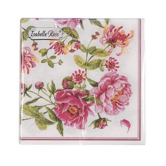 Isabelle Rose Paper Napkins Peony