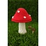 Baby-Rassel Pilz rot (BIO)