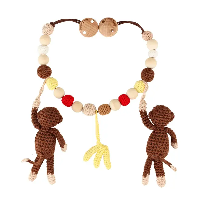 Stroller chain Monkey Charlie (BIO)