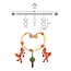 Stroller chain Fox Fred (BIO)