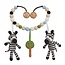 Kinderwagenkette Zebra Stripey (BIO)