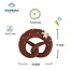 Baby rattle Pretzel Edelweiss (BIO)
