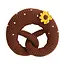 Baby-Rassel Brezel Sonnenblume (BIO)