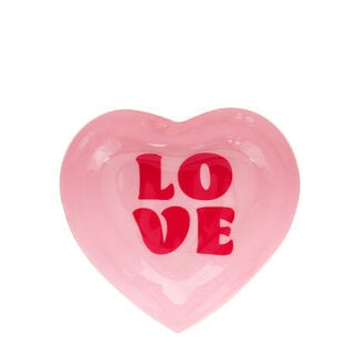 Rex London Trinket Dish Enamel Love