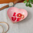 Schmuckteller Emaille Love