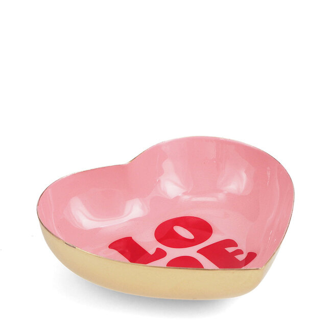 Schmuckteller Emaille Love