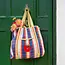 Recycled Tote Bag Woven Tomato