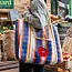 Recycled Tote Bag Woven Tomato