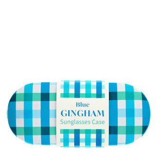 Rex London Glasses Case Blue Gingham