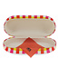Glasses  Case Pink Gingham Large