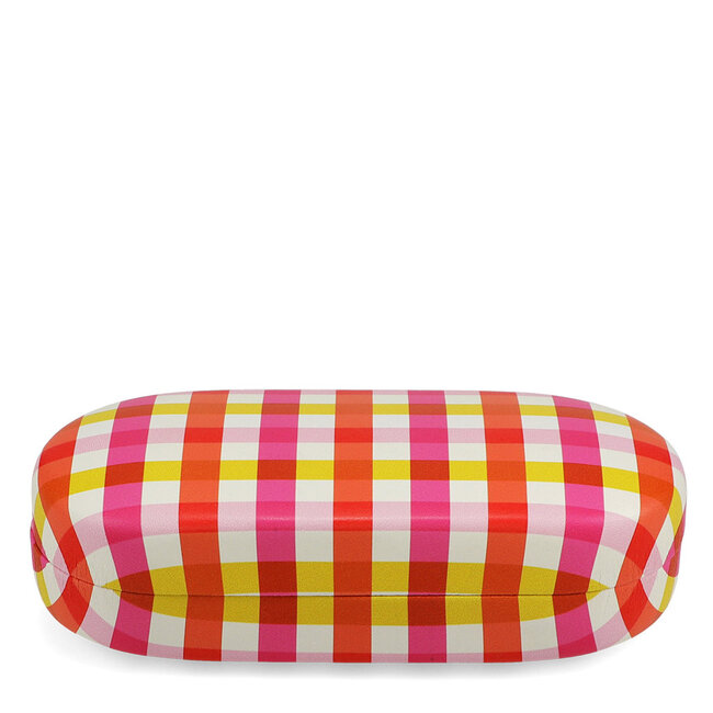 Glasses  Case Pink Gingham Large