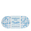 Rex London Glasses Case Blue Bows Large