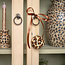 Felt Christmas Hanger Bal Panter beige