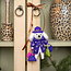 Felt Christmas Hanger Poedel Shopaholic paars